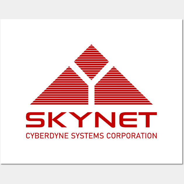 Cyber dyne Corporation Wall Art by coolab